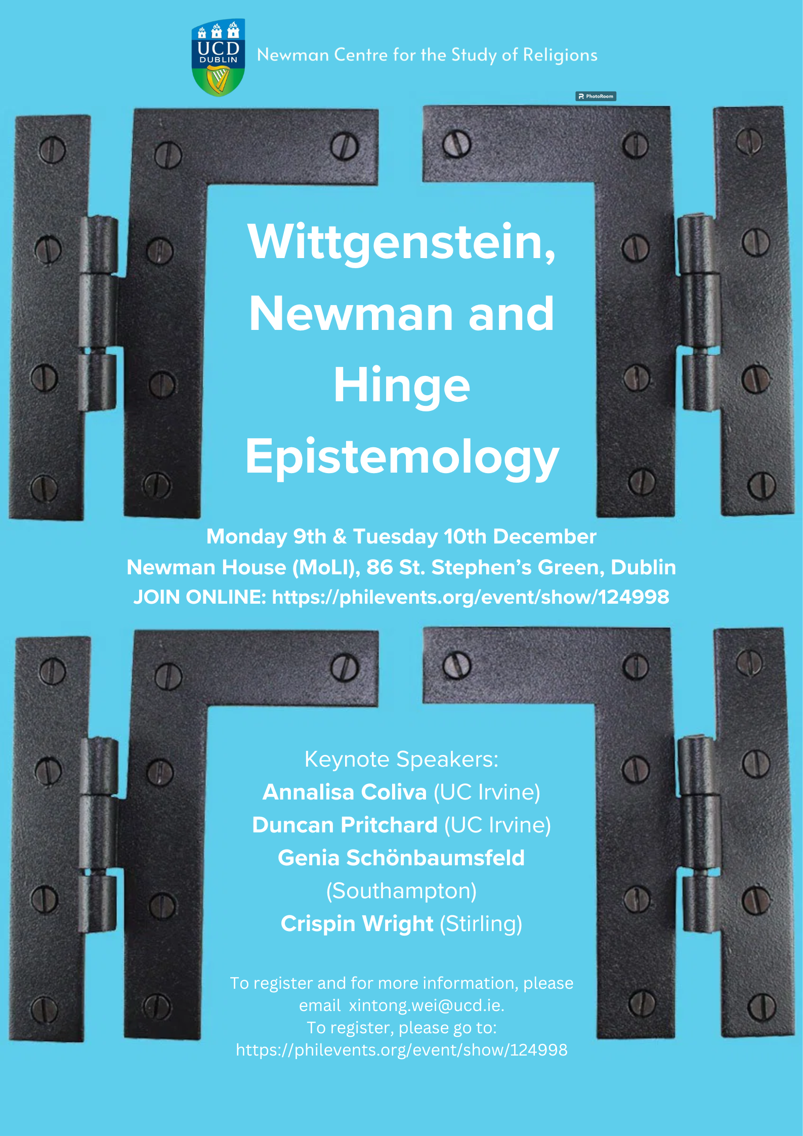 International Conference: Wittgenstein, Newman, and Hinge Epistemology.